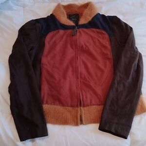 Barneys New York CO-OP Brown and Black Jacket XS